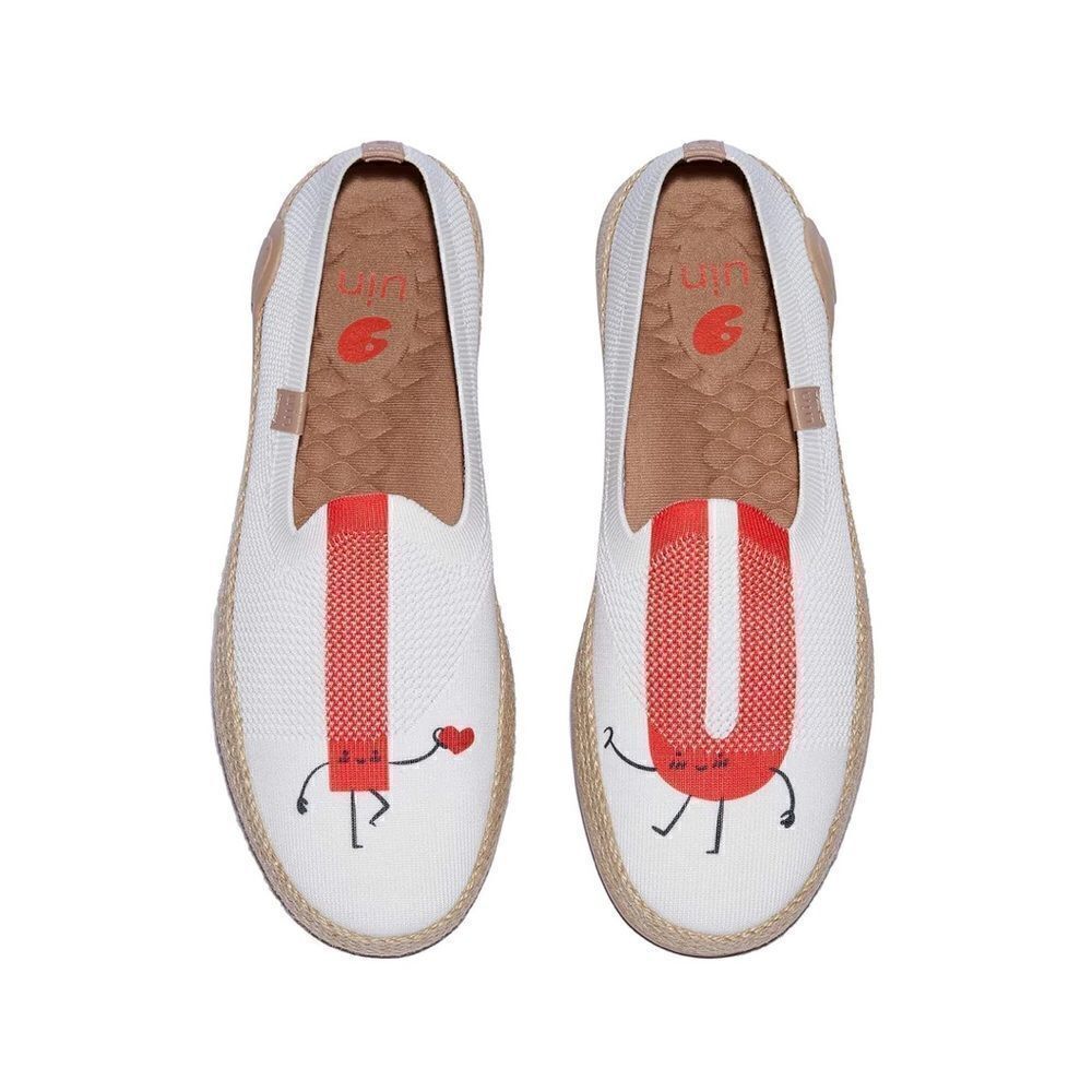 UIN Women's Espadrilles Knitted Casual Shoes Marbella II (Will You Say Yes 3)